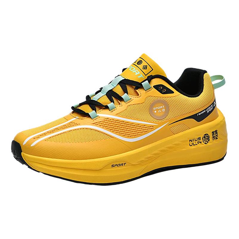 

EAEOVNI Студенческие износостойкие легкие кроссовки, популярная повседневная обувь, сетчатые дышащие и амортизирующие кроссовки 36