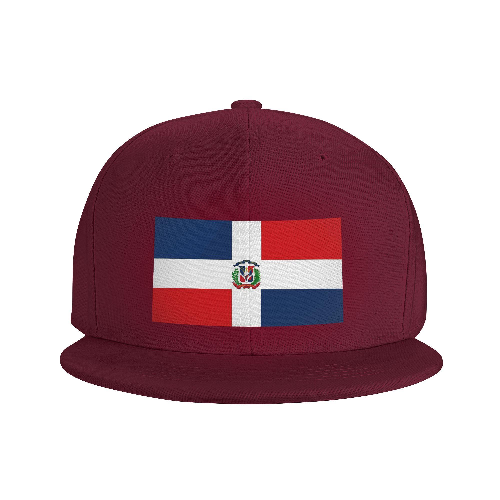 

Флаг Доминиканской Республики Бейсболки Snapback Модные Бейсболки Дышащие Повседневные Кепки Для Улицы Унисекс И Женщин One Size