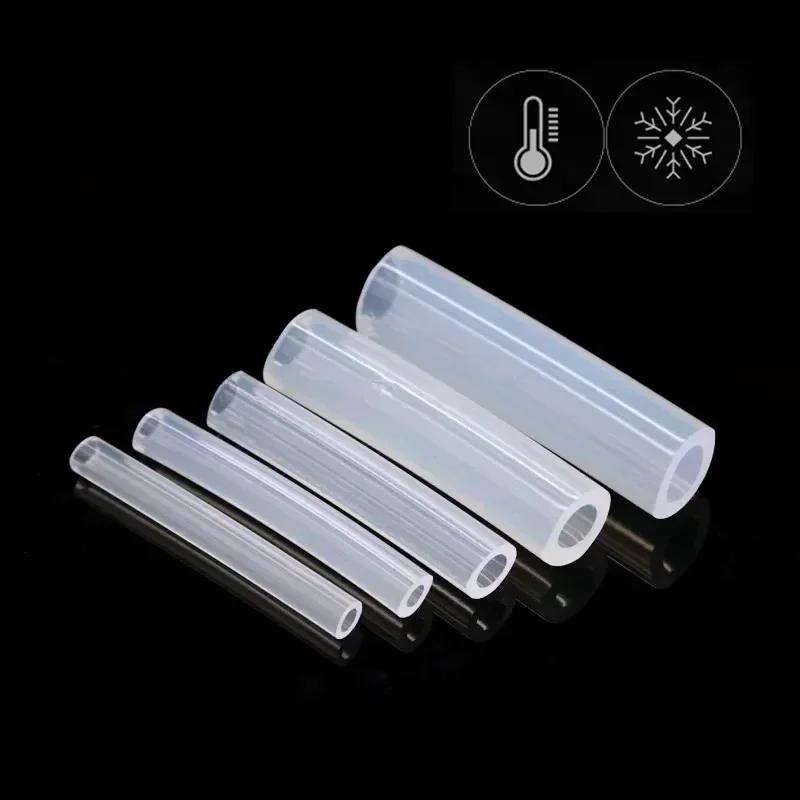 1m Flexible Silicone Tube Transparent ID 0.5 1 2 4 5 6 7 8 9 10 11 12 14 16 18 20 30 50mm Soft Silicone Rubber Hose Food Grade