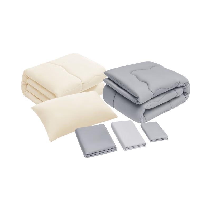 Jingdong Jingzao Good Sleep Bag 6-Piece Dormitory Bedding Set 0.9m/1.2m Bed, Duvet 150x200cm