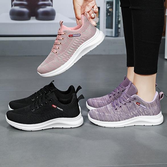 Summer Flying Mesh Shoes Soft Sole Casual Women's Sports Shoes