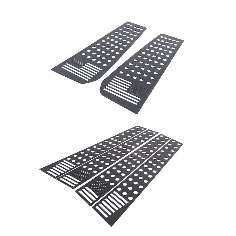Car Rear Window Glass Guard Plate Exterior Details Car Accessories For Land Rover Discovery 3 2004-2009 Discovery 4 2010-2016