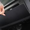 For Tesla Model 3 Passenger Protection Sticker Glove Box Anti Kick Pad Carbon Fiber Leather Car Modification Accessories 2017-23