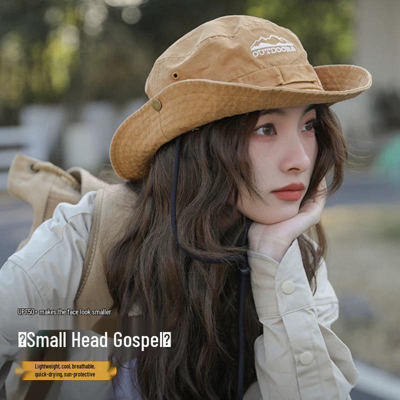 Women's Small Western Sun Protection Hat for Outdoor Camping & Hiking