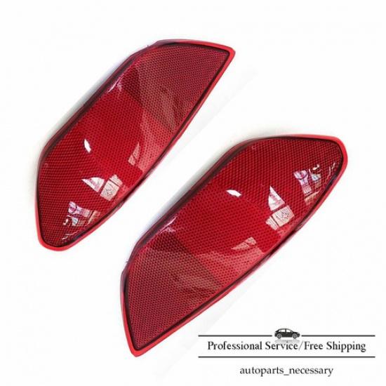1Pair Rear Bumper Reflector Tail Lamp  Left+Right Fit 11-14 Porsche Cayenne US