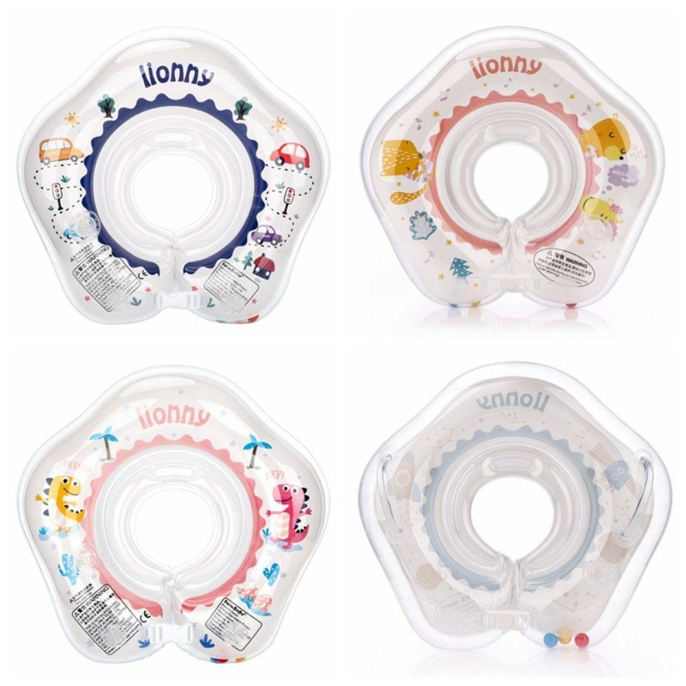 Thickening Baby Float Ring Transparent Baby Float Water Toys Swimming Ring  Swimming Pool Rings