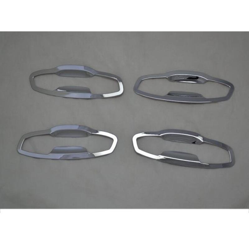 For VW Volkswagen Golf7 Golf 7 2014 2015 2016 2017 2018 Car Door Handle Bowl Cover Trim Chrome Exterior Accessories Sticker