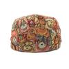 Autumn Winter Jacquard Beret Women British Vintage Peaked Cap Bear Print Cap