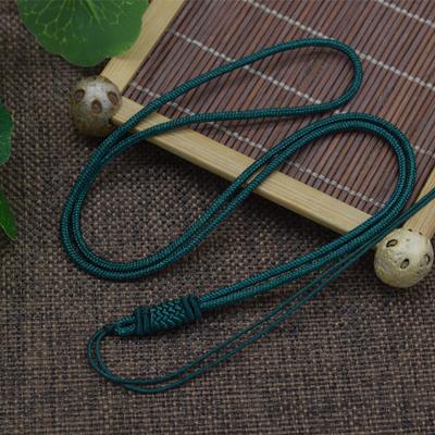 Jade Pendant Lanyard Rope Necklace For Women Men Lanyard Jewelry Pendant Hand Woven Cords Jewelry Chain Pendant Rope