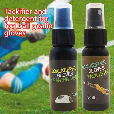 30Ml Grip Spray Basketball Grip Spray Football Gloves Spray Goalkeeper Tackifier Non-Slip Football Gloves Cleaning Agent