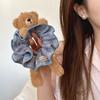 High Elasticity Plush Bear Hair Rope Cute Elastic Hair Bands Personality Hair Ties  Ladies