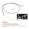 Automotive Throttle Gas Cable Stainless Steel Braided 36'' for 1 Engine 4.8L 5.3L 5.7L 6.0L