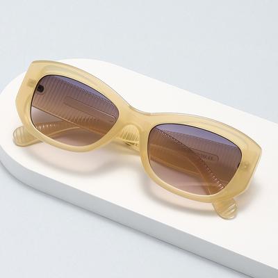 Neue einfache quadratische Sonnenbrille im koreanischen Stil mit kleinem Rahmen, Straßenfotografie mit Internet-Prominenten, Sonnenschutz, UV-Sonnenbrille für Frauen