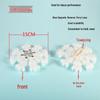 3D Foam Snowflake Dance Props & Christmas Hanging Ornaments
