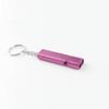 Dual-Tube Flat Aluminum Alloy Dual-Frequency Whistle, Outdoor Survival Emergency Whistle, EDC Tool for Camping Hiking Adventure
