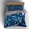 Underwater marine life. Bedding Duvet cover sets Duvet covers Pillowcases gifts (1 * Duvet Cover 2 * Pillowcases, without duvet insert)