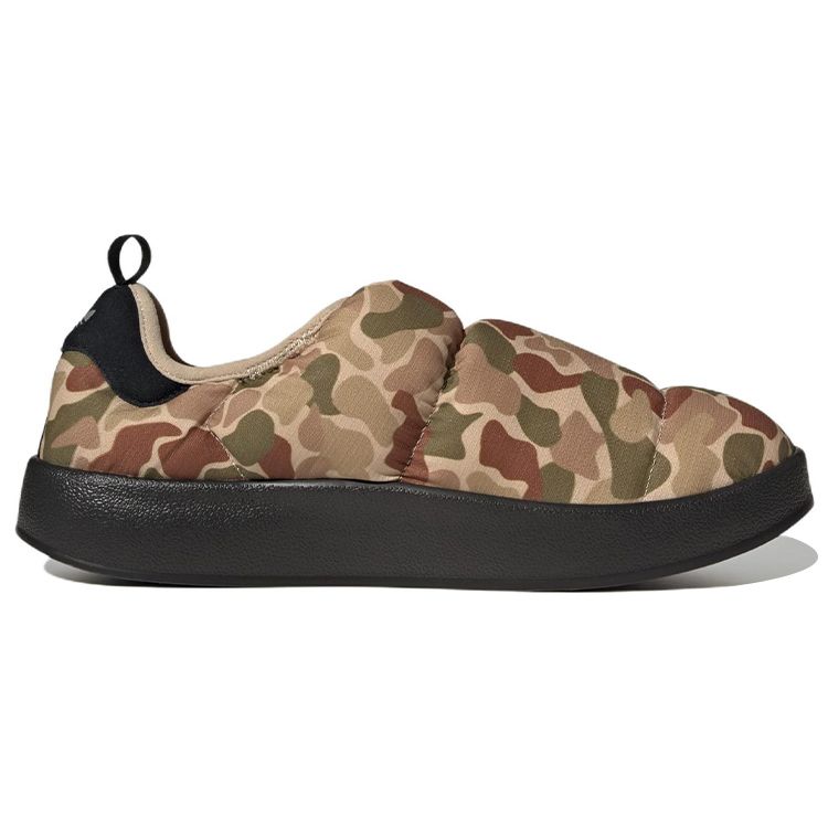 Adidas Puffylette Camo Unisex Sneaker Braun Magic-Beige Core-Black HP9076