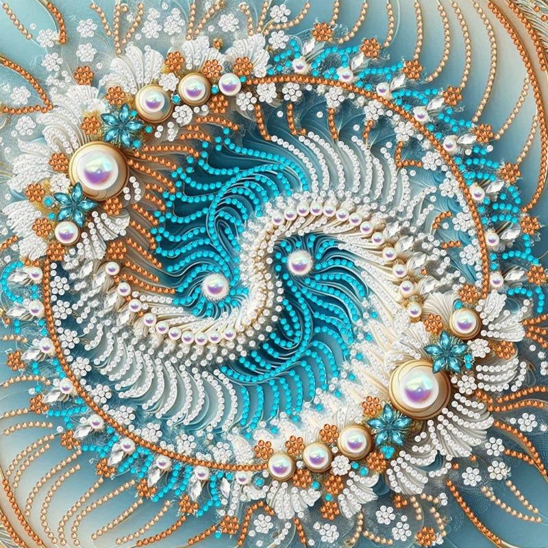 Diamond Painting, Special-Shaped Diamond Painting, Handmade Sticker Material Package 30 * 30 Diamond Sticker Diy Decorative Painting Cross-Border