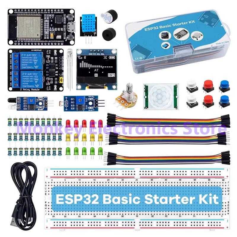 ESP32 moduļu komplekts Sākuma komplekts ESP32