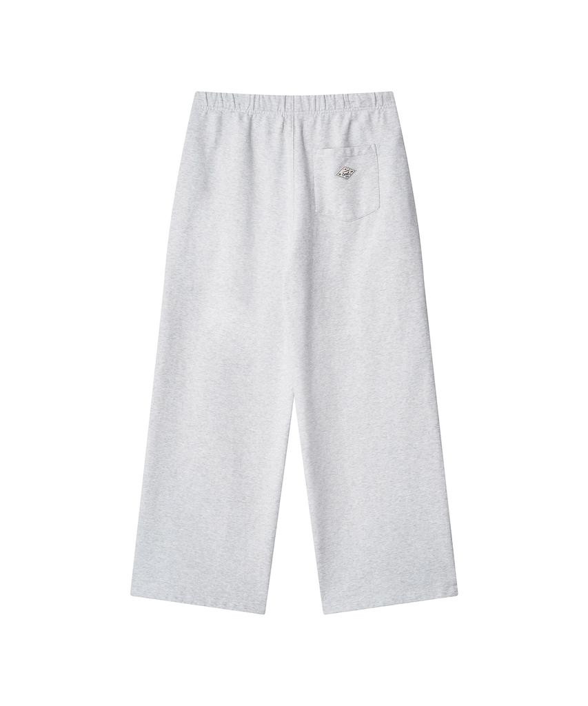 Iuteu Eeut Basic Washed Sweatpants / Melange White
