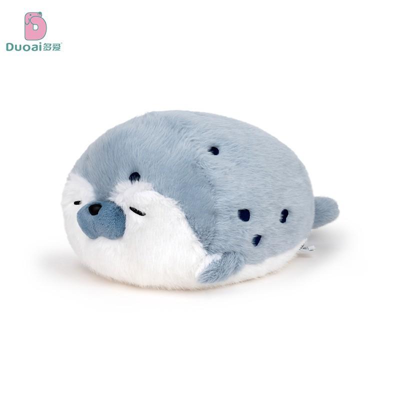 Cute Plush Sea Otter Seal Stuffed Animal Soft Pillow Comfort Sleep Birthday Gift