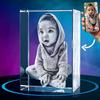 Personalise Customized Photo Engraved Printing Crystal Commemorative Gifts Family And Pet Commemoration Forever Candle Holder