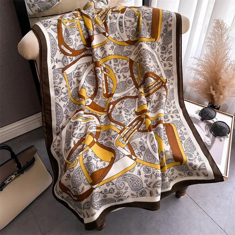 

Хлопково-льняной шарф фуляр женская повязка на голову роскошный хиджаб женский мягкий теплый пляжный шарф эшарп шаль большой платок эшарп бандана 178X66CM