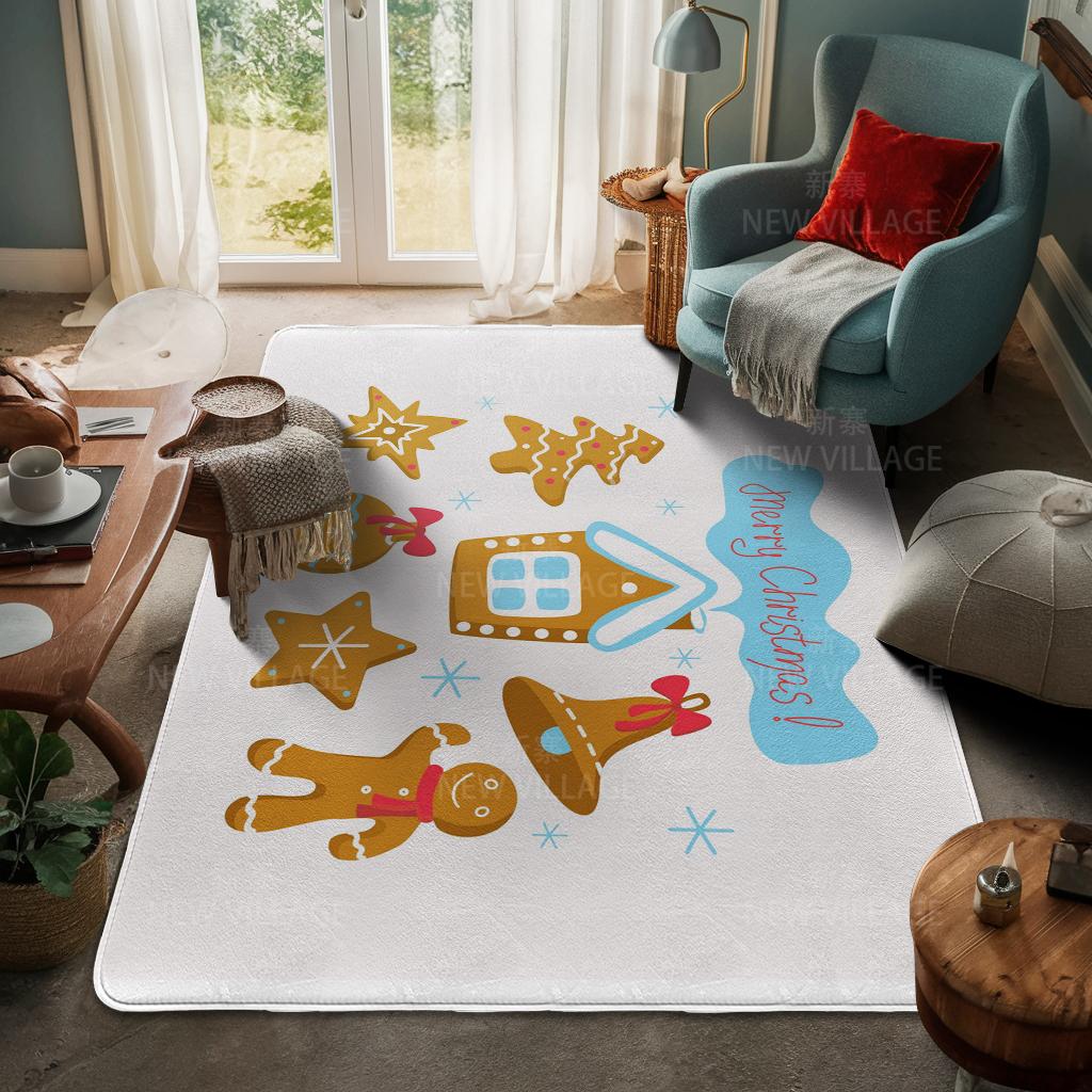 Koberec ke vchodu do domu Rohožka ke dveřím do domu Obývací pokoj Vana Koupelna Protiskluzové koberce s absorpcí vody vana Veselé Vánoce zima