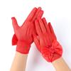 1 Paar Spitze Mädchen Formelle Handschuhe Stilvolle Bequeme Stoff Fäustlinge für Hochzeitskleider und Andere Besondere Anlässe