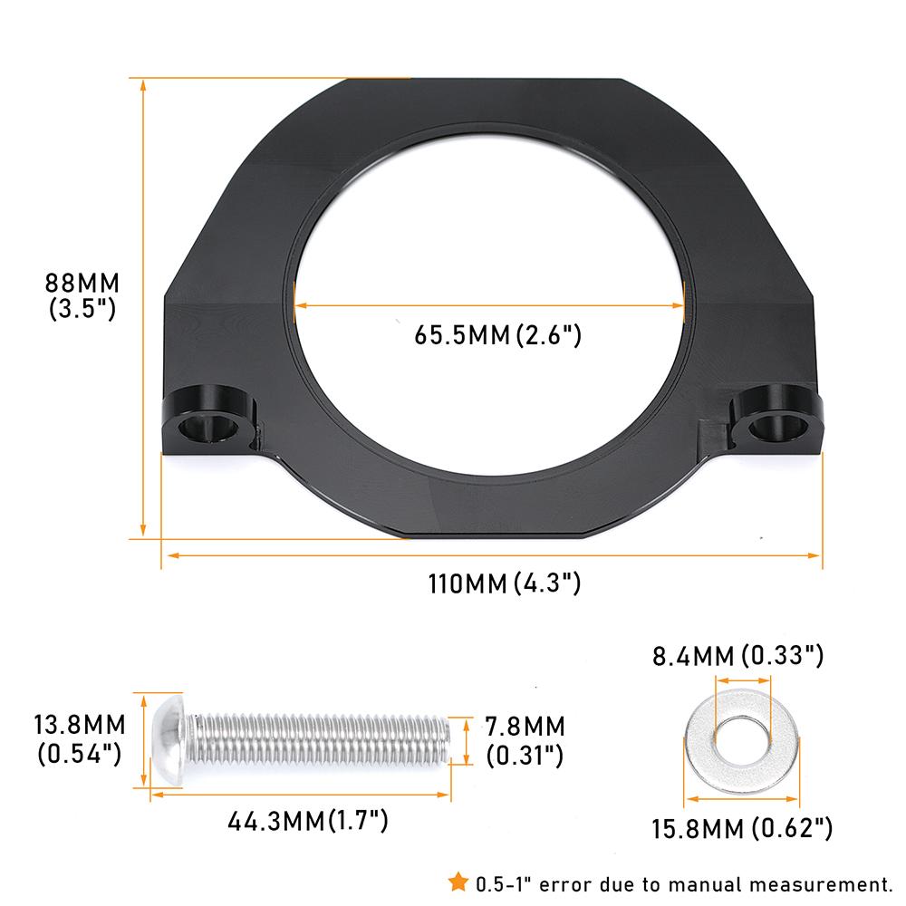 Crank Seal Serpentine ქამარი დამცავი აქსესუარი BMW 528i 335i 135i br3 S55 N54 N55 N52 7075 Aviation ალუმინის შენადნობის