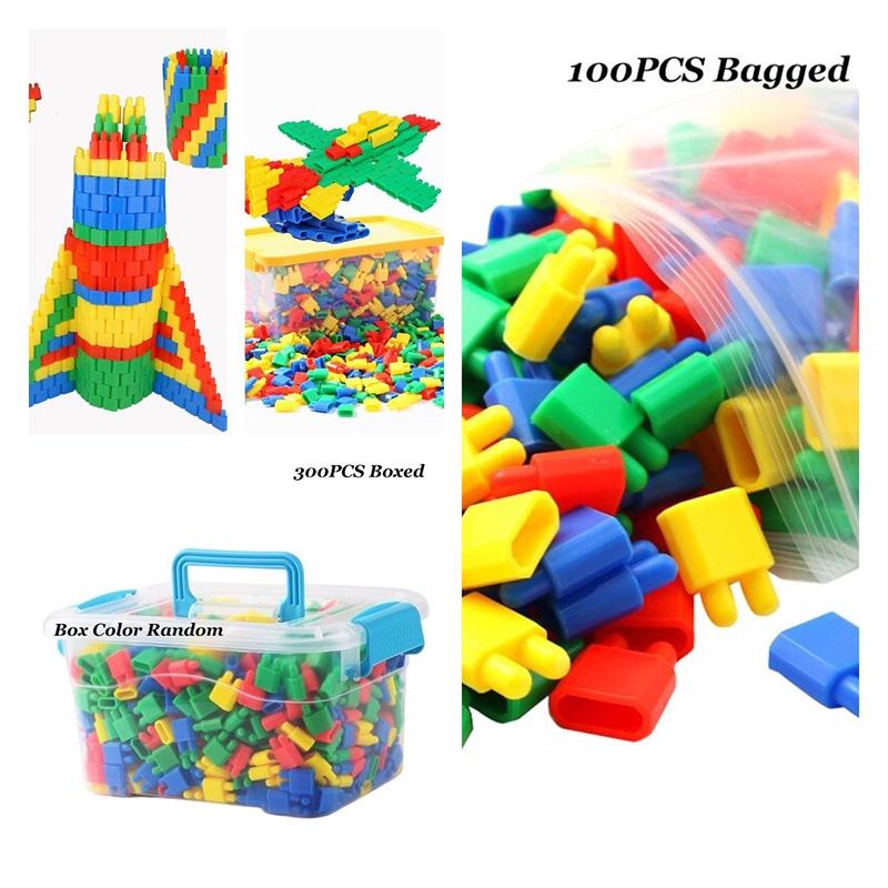 Rocket Bullet Head Small Particle Building Blocks Toy Plastic Assembly Educational Toy For Kids 3-9 Years