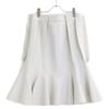 Sacai Gray 23-06952 23Stainless Steel Wool Melton Skirt Skirt 2 grayUsed