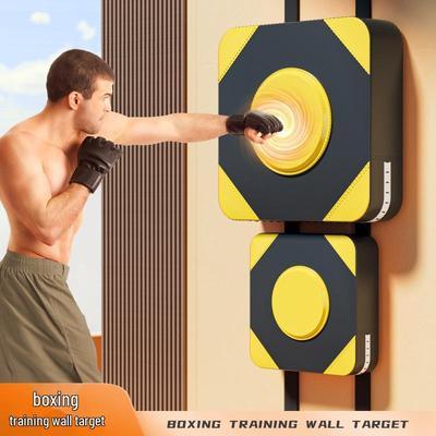 Wall-Mounted Punching Bag: Wing Chun, Sanda, Muay Thai, and Taekwondo Target for Home Fitness