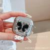 Japan and Korea ins silver three-dimensional glitter butterfly suitable for AirPods 1 generation protective case 1/1 generation pro1 earphone case 