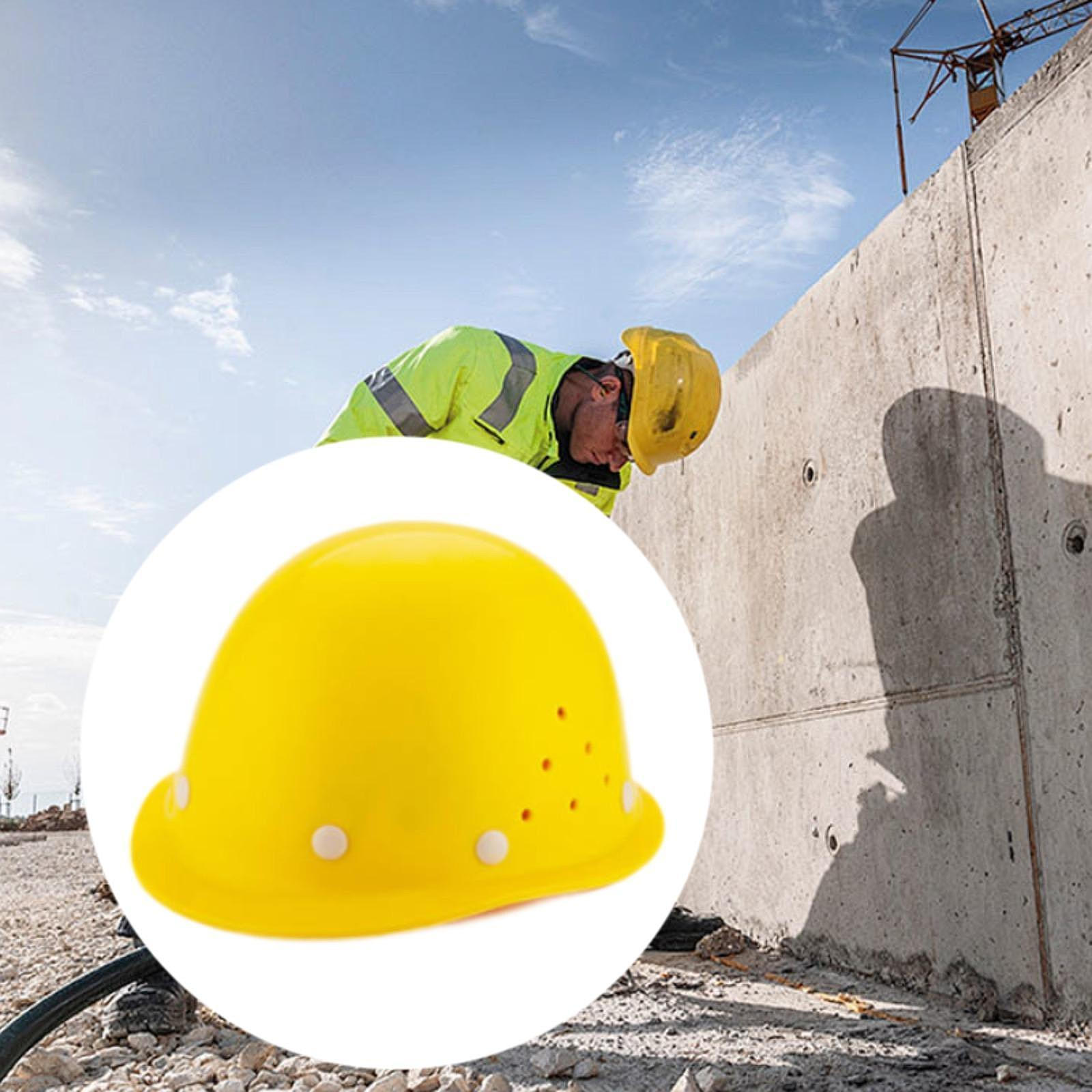 

Регулируемая каска с вентиляцией для строительных площадок жёлтый