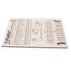 Card Game Score Board Portable Score Tracker Sheet Fun Table Board Card Game Accessories for Party