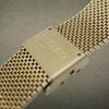 SEIKO DOLCE 5E61-5A00 Tungsten Carbide / Stainless Steel Square Snow-Pattern Dial Mesh Bracelet Ultra-Thin Quartz Used