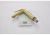 Brushed Gold All-Copper Faucet for Bathroom Sink with Hot and Cold Water
