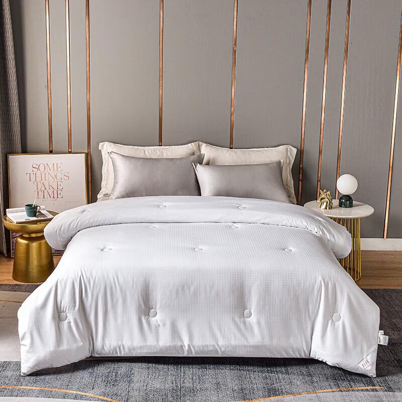 

FIRS Light Luxury Houndstooth Jacquard Soy Fiber Quilt