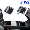 Hidden Console Storage Tray Fits Tesla Model Y Juniper 2026 Model Y L Translucent Smoked ABS Box 2/4/6PCS Silicone Anti-slip Set