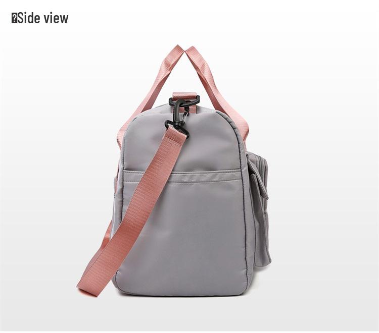 Fashion Fitness Bag: Men's & Women's Water-Repellent Handbag with Wet/Dry Separation, Shoe Compartment - Ideal for Sports & Travel.