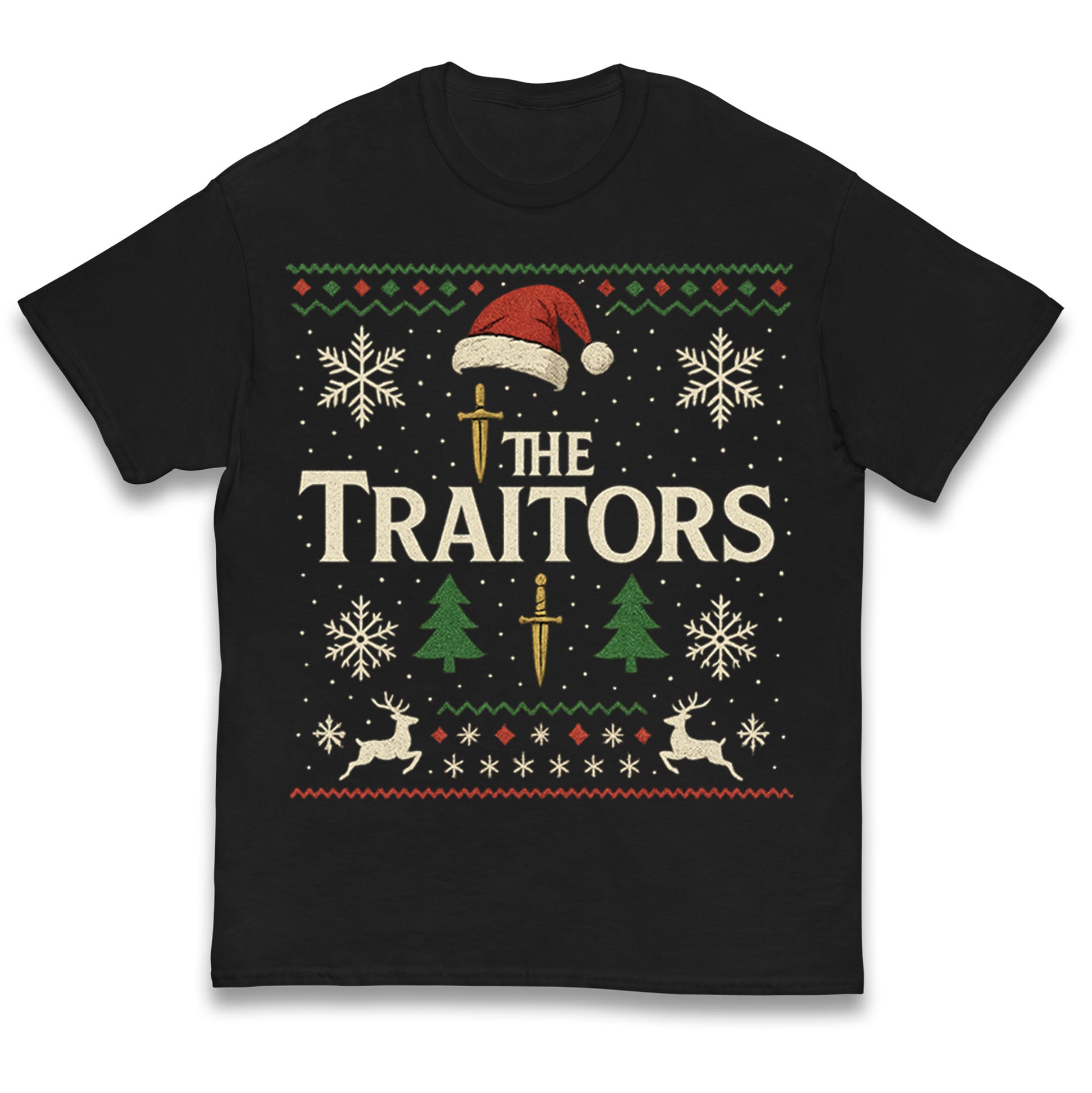 The Traitors Christmas Kids T Shirt 100
