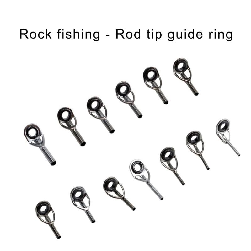 Ceramic Insert Fishing Rod Top Saltwater Freshwater Fishing Box Fishing Tackle for Enhancing Durability and Portability