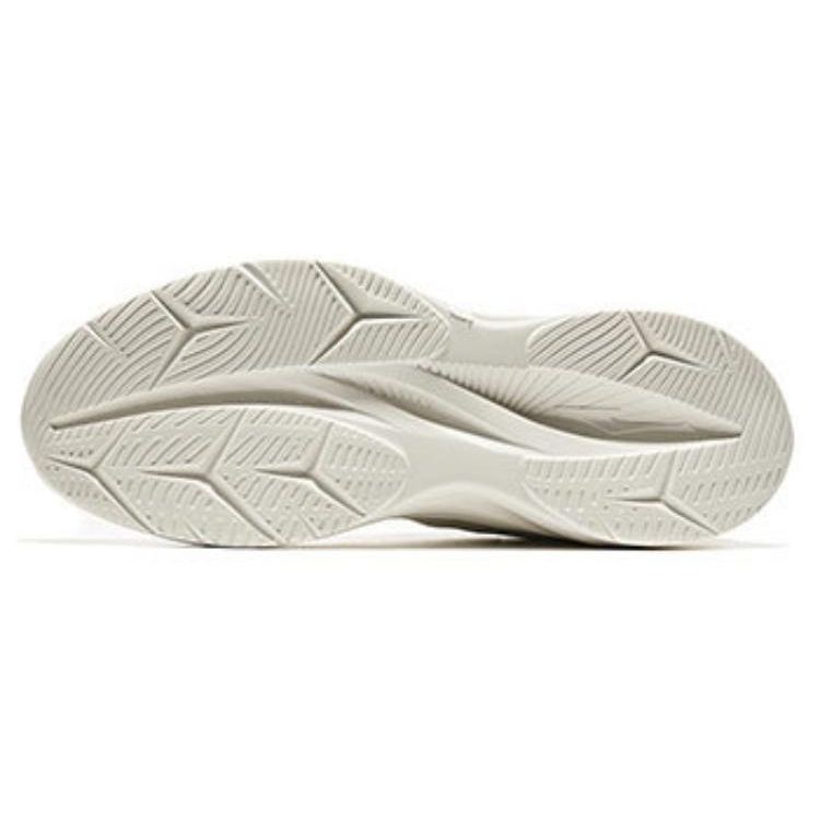 Erke Fly Fast Shock Absorption Non-Slip Wear-Resistant Low-Top Running Shoes Men Sneakers White Green 51123103099-002