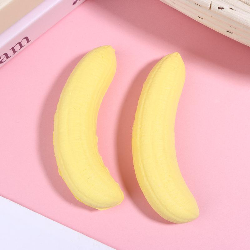 Anti Stress Toys Adult Kid Banana Hand Relax Toy Funny Gifts Cute Simulation Banana Squeeze Toy Soft Slow Rebound