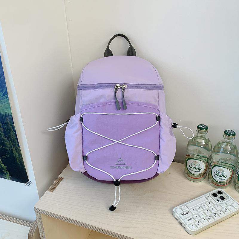 Schoolbag Niche Design Travel Bag Dopamine Outdoor Mountaineering Bag High Value Backpack Women's Leisure Fitness Cycling Backpack