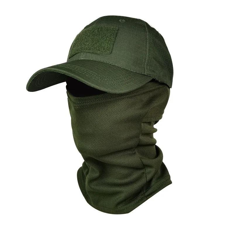Camo Baseball Caps Sunscreen Breathable Camouflage Balaclava Hat Outdoor Fishing Hiking Hunting Sports Cap Sunscreen Caps