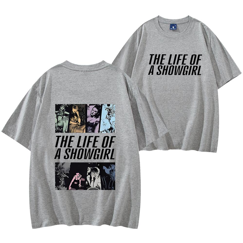 Showgirls Life T Shirt In My Showgirl Era T-Shirt New Album 2025 Shirt Country Music Fan Gift Men Women Streetwear Hip Hop Tops