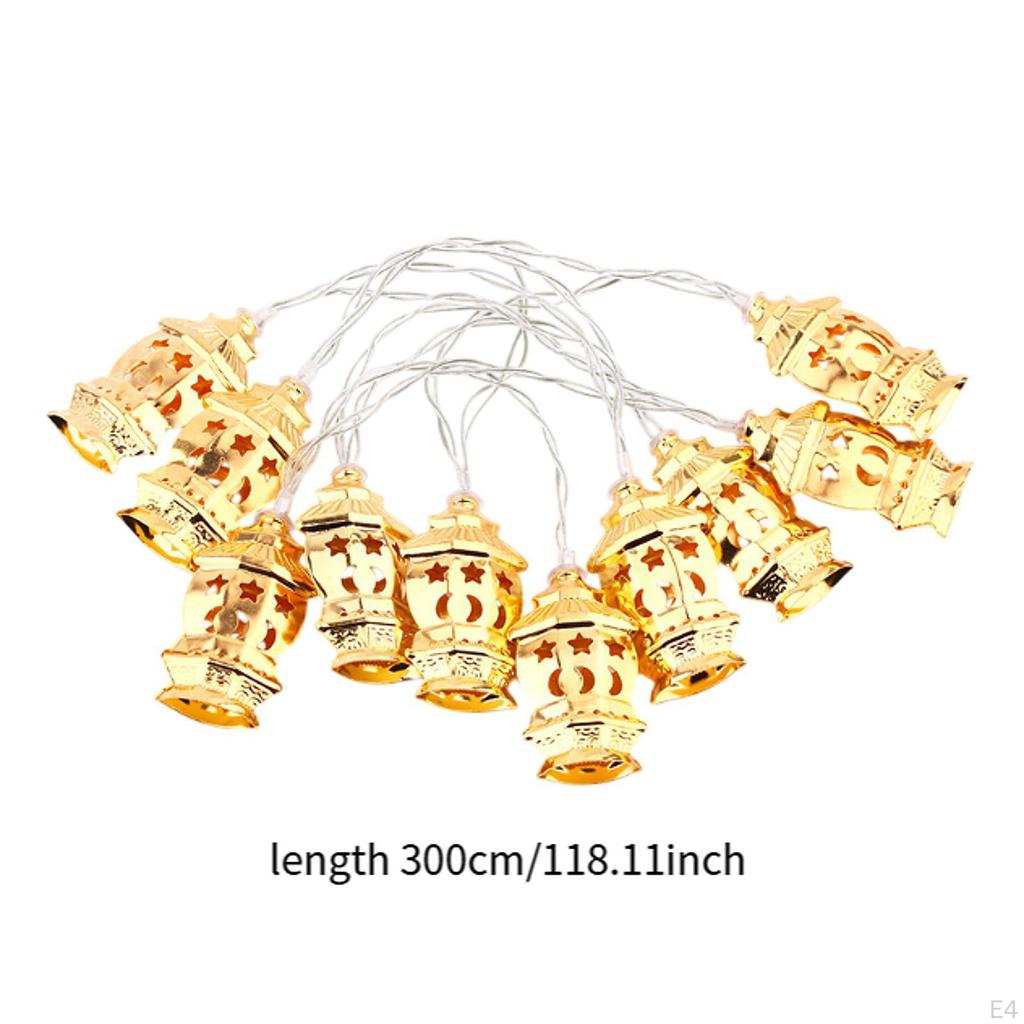 Mubarak Ramadan Decorative Fairy Light 9.8 Feet for Festival Party Romantic Indoor Outdoor