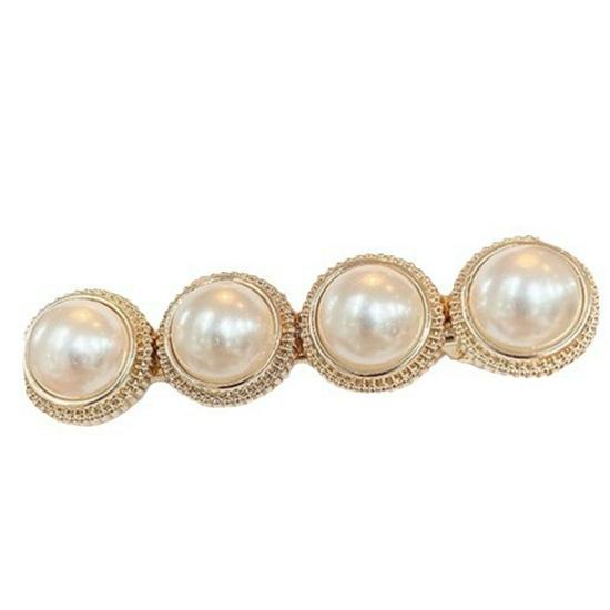 Korean Minimalist Pearl Hair Clip for Girls: Elegant Y2K Style